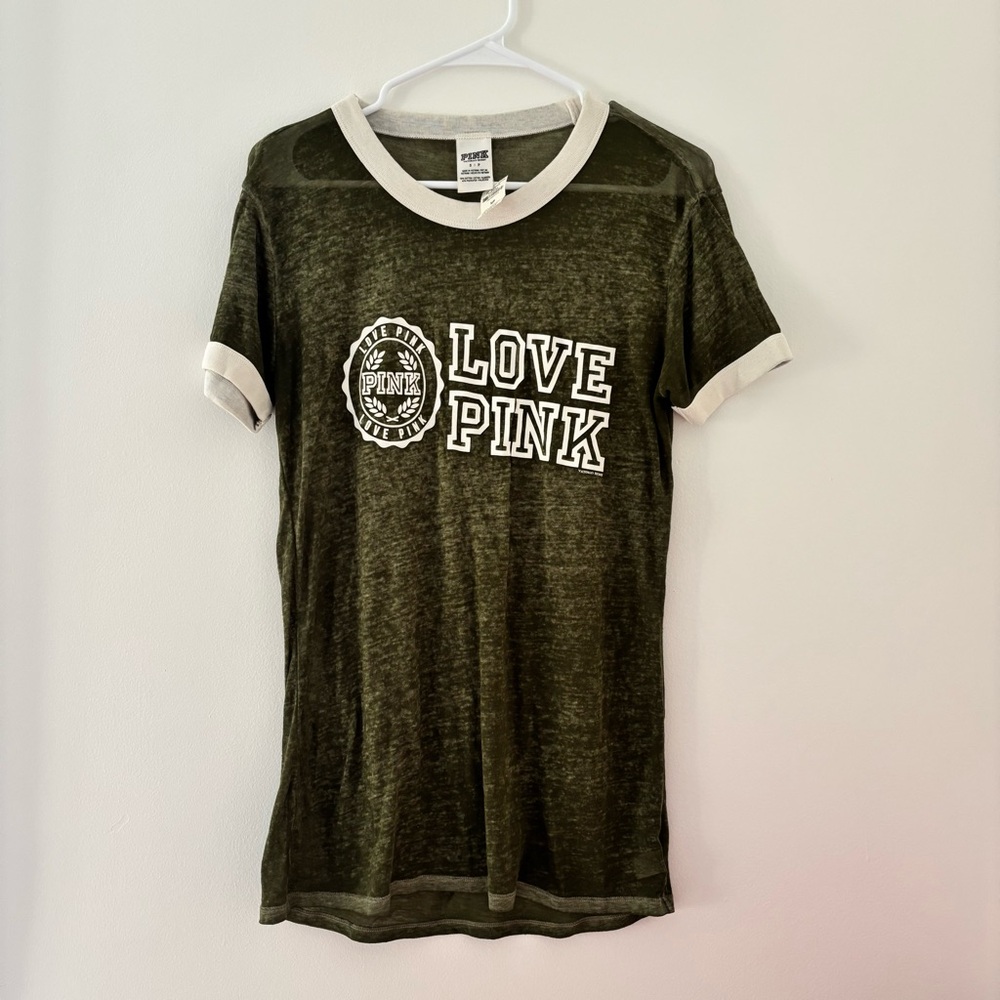 victoria’s secret pink tee